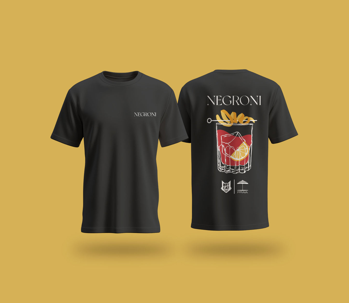 T-Shirt NEGRONI - Preta