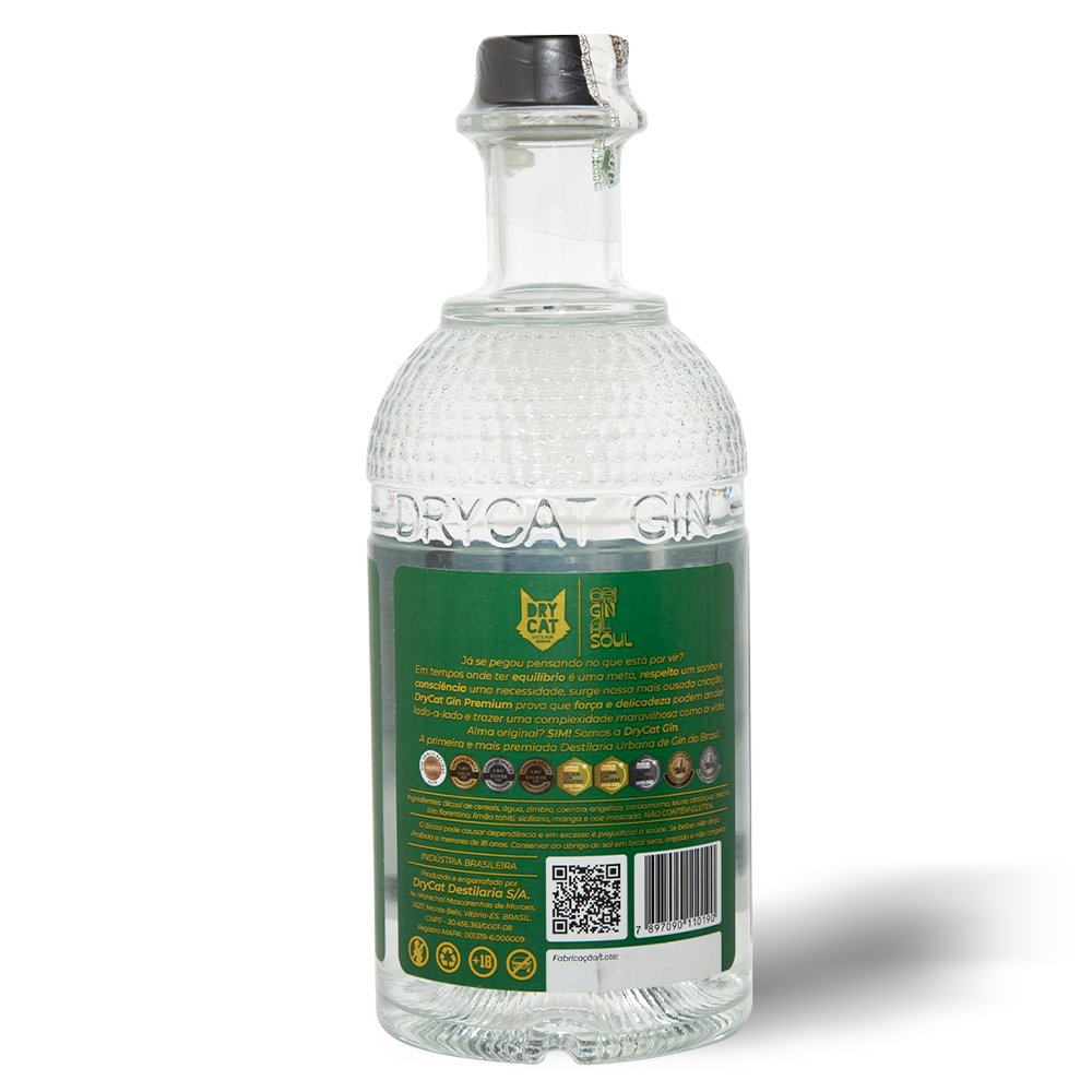 DRYCAT GIN PREMIUM 750ML