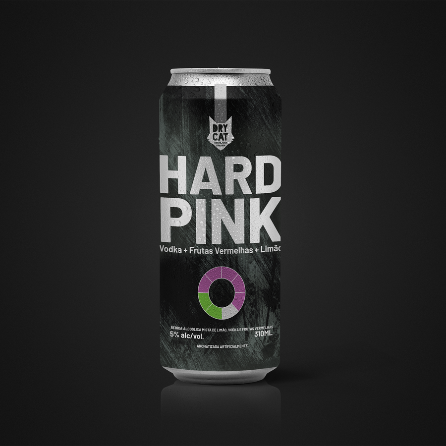 DRYCAT - HARD PINK 5%ABV(6 LATAS 310ml)